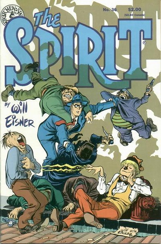 Cover of Spirit (Kitchen Sink) (Vol 1) #36. One of 250,000 Vintage American Comics on sale from Krypton!