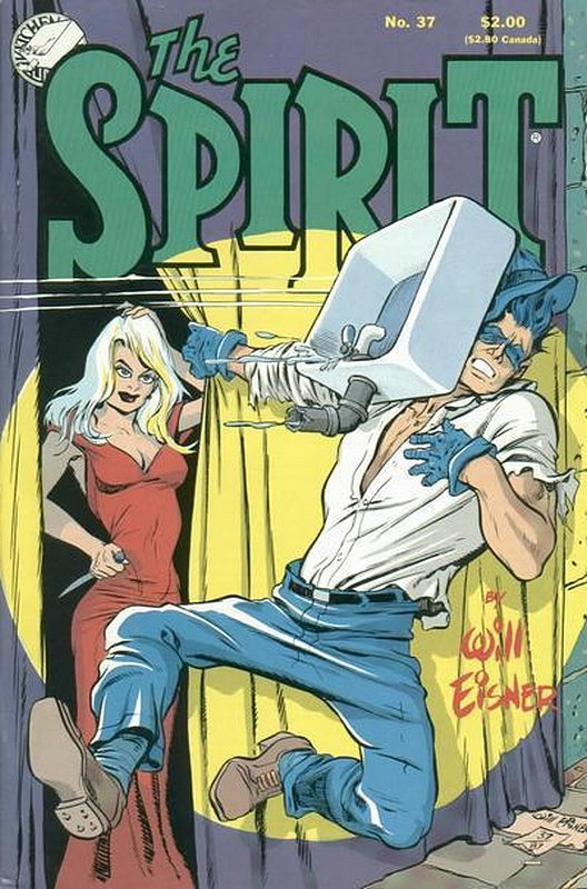 Cover of Spirit (Kitchen Sink) (Vol 1) #37. One of 250,000 Vintage American Comics on sale from Krypton!