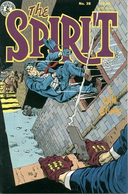 Cover of Spirit (Kitchen Sink) (Vol 1) #38. One of 250,000 Vintage American Comics on sale from Krypton!