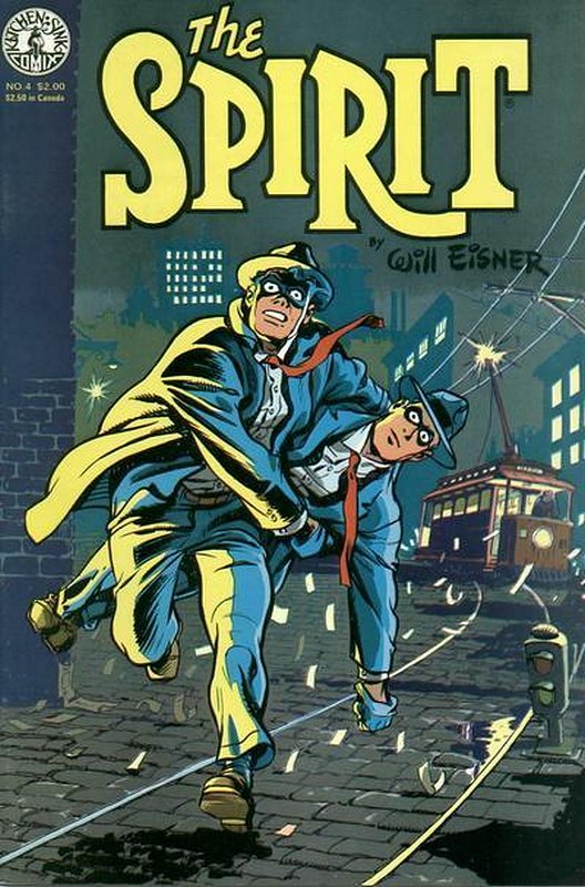 Cover of Spirit (Kitchen Sink) (Vol 1) #4. One of 250,000 Vintage American Comics on sale from Krypton!