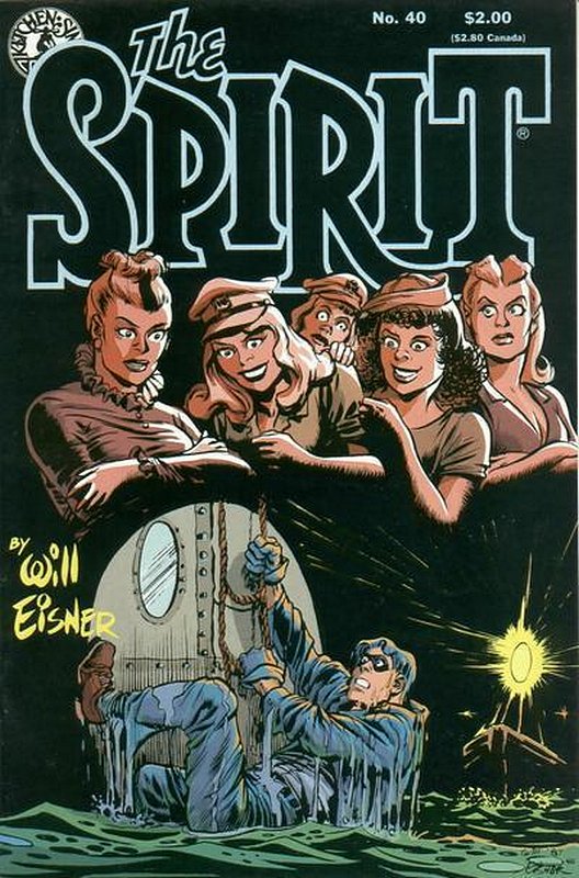 Cover of Spirit (Kitchen Sink) (Vol 1) #40. One of 250,000 Vintage American Comics on sale from Krypton!