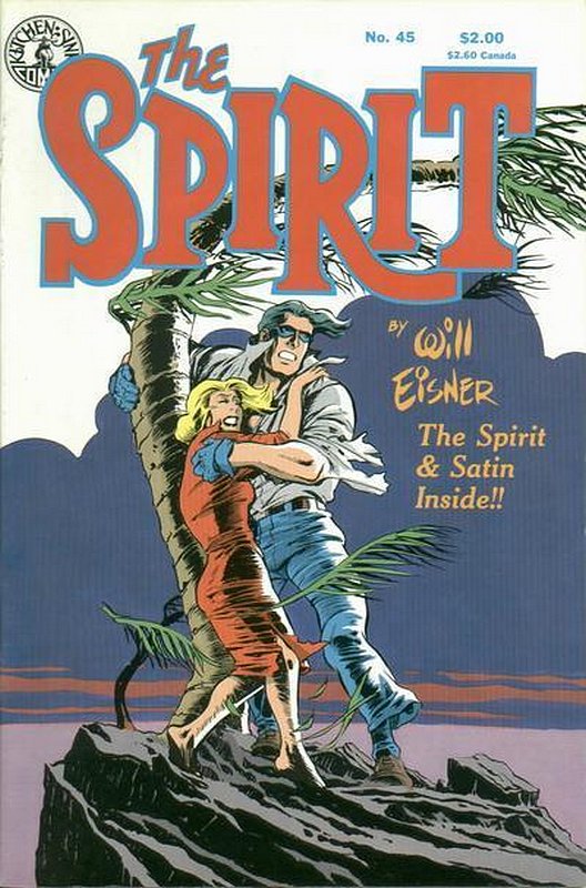 Cover of Spirit (Kitchen Sink) (Vol 1) #45. One of 250,000 Vintage American Comics on sale from Krypton!