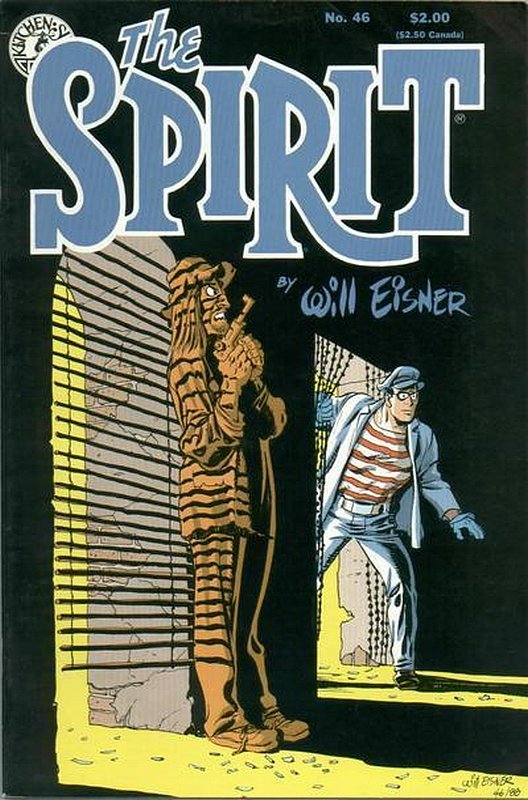 Cover of Spirit (Kitchen Sink) (Vol 1) #46. One of 250,000 Vintage American Comics on sale from Krypton!