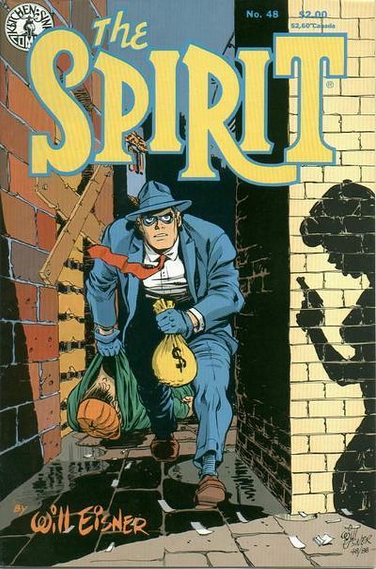 Cover of Spirit (Kitchen Sink) (Vol 1) #48. One of 250,000 Vintage American Comics on sale from Krypton!