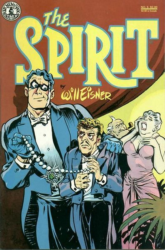 Cover of Spirit (Kitchen Sink) (Vol 1) #5. One of 250,000 Vintage American Comics on sale from Krypton!