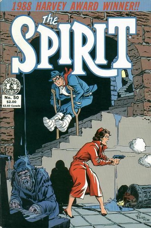 Cover of Spirit (Kitchen Sink) (Vol 1) #50. One of 250,000 Vintage American Comics on sale from Krypton!