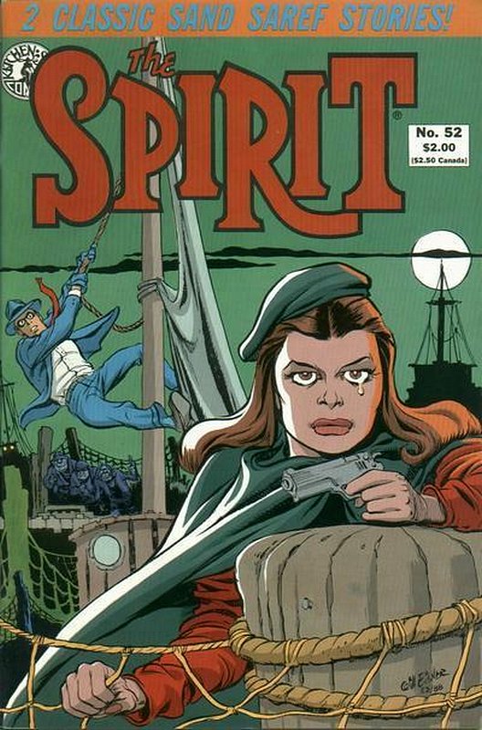 Cover of Spirit (Kitchen Sink) (Vol 1) #52. One of 250,000 Vintage American Comics on sale from Krypton!
