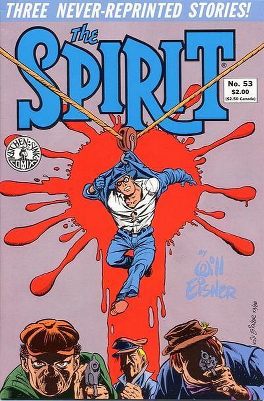 Cover of Spirit (Kitchen Sink) (Vol 1) #53. One of 250,000 Vintage American Comics on sale from Krypton!