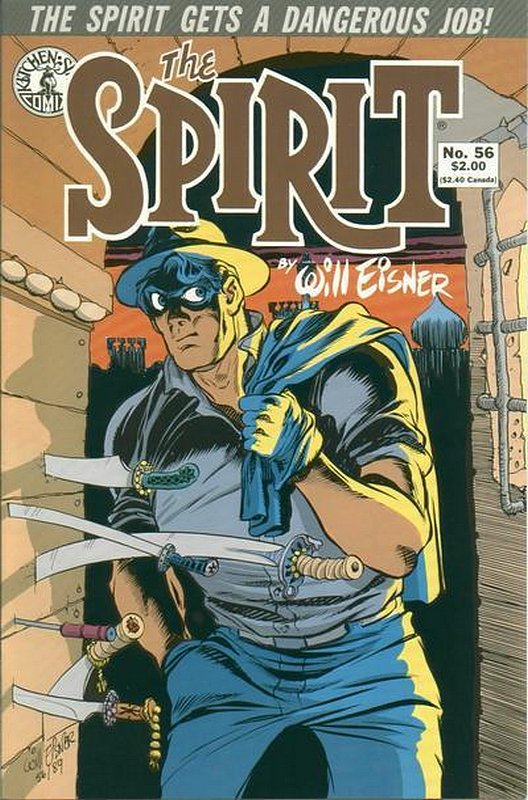 Cover of Spirit (Kitchen Sink) (Vol 1) #56. One of 250,000 Vintage American Comics on sale from Krypton!