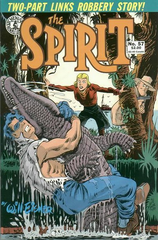 Cover of Spirit (Kitchen Sink) (Vol 1) #57. One of 250,000 Vintage American Comics on sale from Krypton!