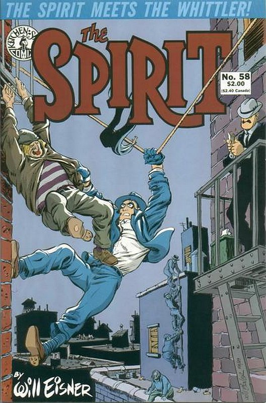 Cover of Spirit (Kitchen Sink) (Vol 1) #58. One of 250,000 Vintage American Comics on sale from Krypton!