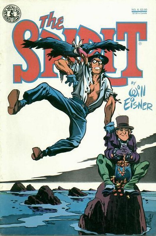 Cover of Spirit (Kitchen Sink) (Vol 1) #6. One of 250,000 Vintage American Comics on sale from Krypton!