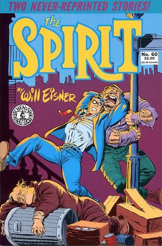 Cover of Spirit (Kitchen Sink) (Vol 1) #60. One of 250,000 Vintage American Comics on sale from Krypton!