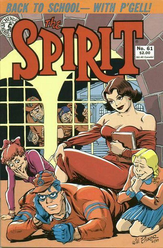 Cover of Spirit (Kitchen Sink) (Vol 1) #61. One of 250,000 Vintage American Comics on sale from Krypton!