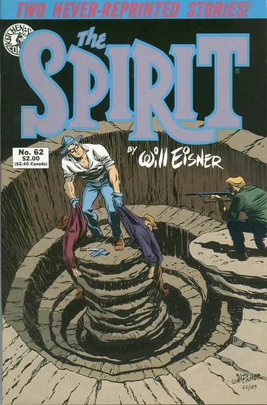 Cover of Spirit (Kitchen Sink) (Vol 1) #62. One of 250,000 Vintage American Comics on sale from Krypton!