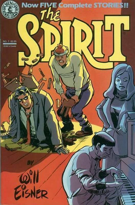 Cover of Spirit (Kitchen Sink) (Vol 1) #7. One of 250,000 Vintage American Comics on sale from Krypton!