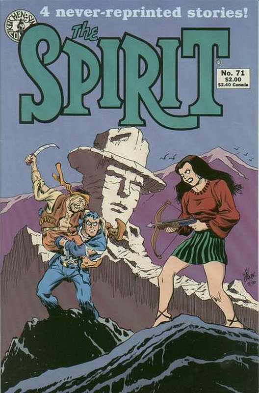 Cover of Spirit (Kitchen Sink) (Vol 1) #71. One of 250,000 Vintage American Comics on sale from Krypton!