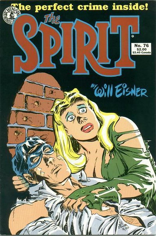 Cover of Spirit (Kitchen Sink) (Vol 1) #76. One of 250,000 Vintage American Comics on sale from Krypton!