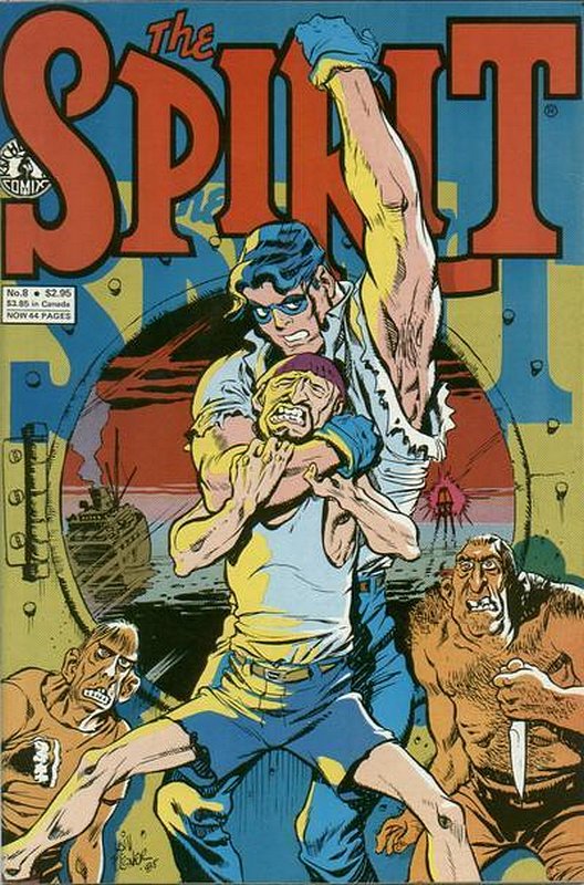 Cover of Spirit (Kitchen Sink) (Vol 1) #8. One of 250,000 Vintage American Comics on sale from Krypton!