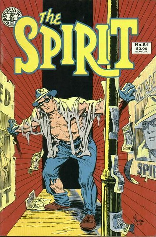 Cover of Spirit (Kitchen Sink) (Vol 1) #81. One of 250,000 Vintage American Comics on sale from Krypton!