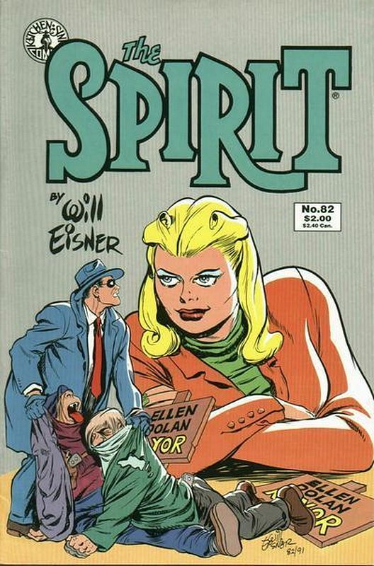 Cover of Spirit (Kitchen Sink) (Vol 1) #82. One of 250,000 Vintage American Comics on sale from Krypton!