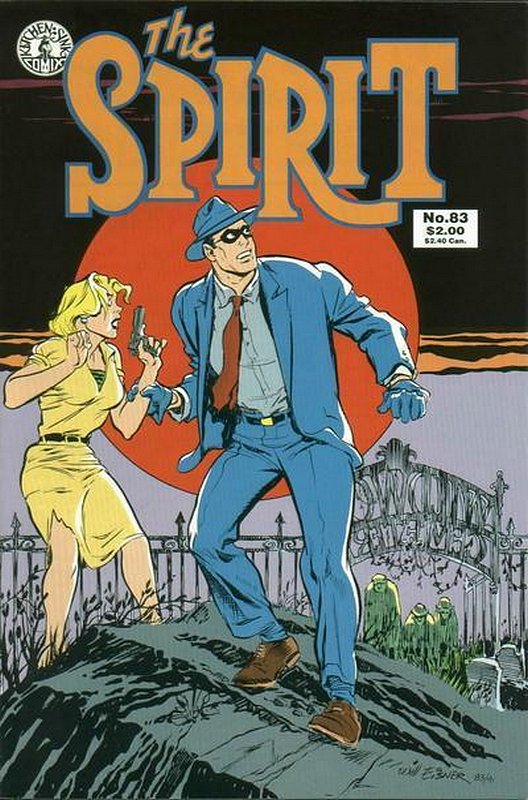 Cover of Spirit (Kitchen Sink) (Vol 1) #83. One of 250,000 Vintage American Comics on sale from Krypton!