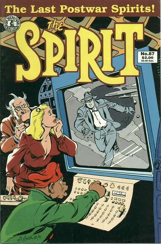 Cover of Spirit (Kitchen Sink) (Vol 1) #87. One of 250,000 Vintage American Comics on sale from Krypton!