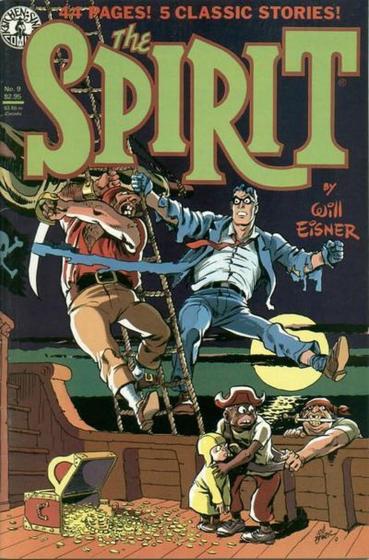 Cover of Spirit (Kitchen Sink) (Vol 1) #9. One of 250,000 Vintage American Comics on sale from Krypton!