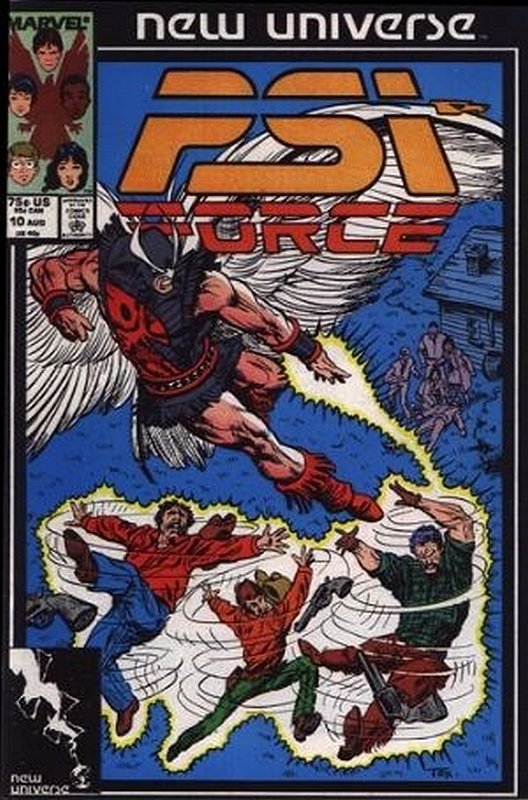 Cover of PSI Force (Vol 1) #10. One of 250,000 Vintage American Comics on sale from Krypton!