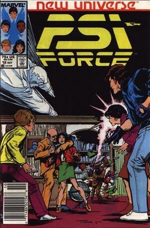 Cover of PSI Force (Vol 1) #12. One of 250,000 Vintage American Comics on sale from Krypton!