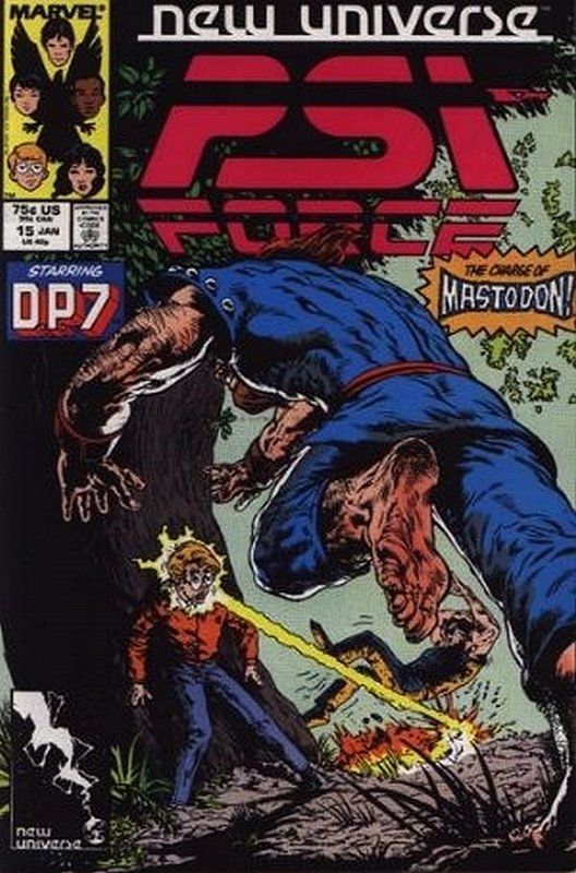 Cover of PSI Force (Vol 1) #15. One of 250,000 Vintage American Comics on sale from Krypton!