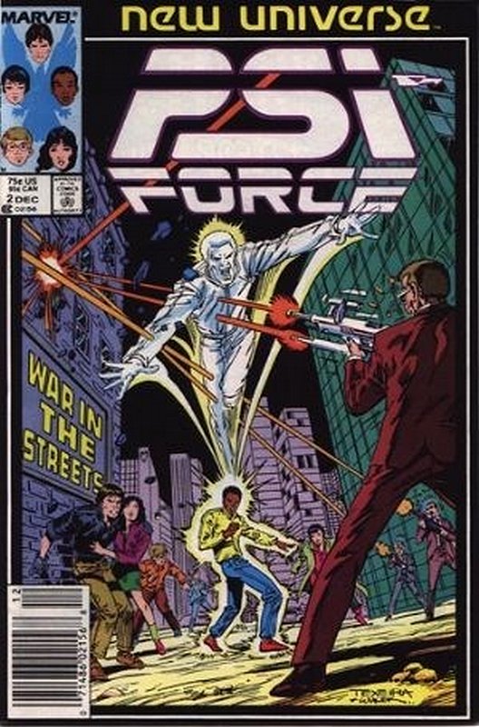 Cover of PSI Force (Vol 1) #2. One of 250,000 Vintage American Comics on sale from Krypton!
