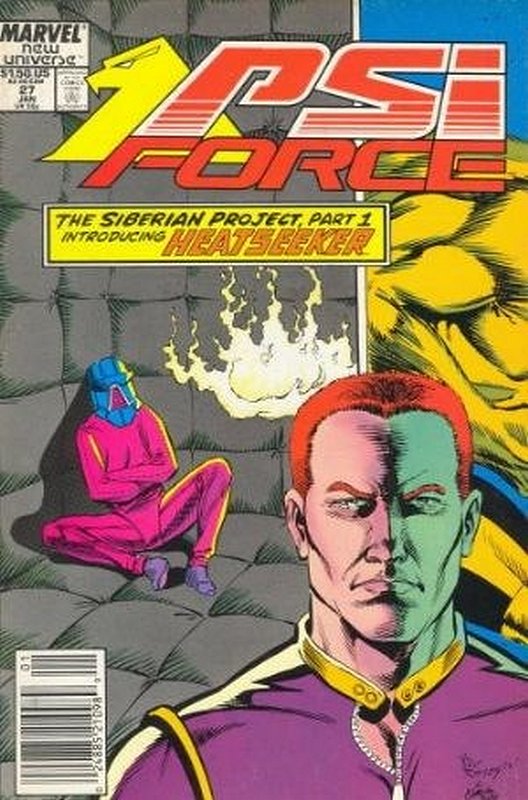 Cover of PSI Force (Vol 1) #27. One of 250,000 Vintage American Comics on sale from Krypton!
