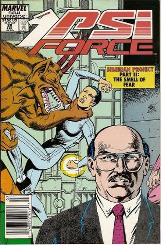 Cover of PSI Force (Vol 1) #28. One of 250,000 Vintage American Comics on sale from Krypton!