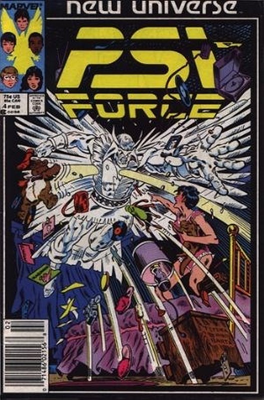 Cover of PSI Force (Vol 1) #4. One of 250,000 Vintage American Comics on sale from Krypton!