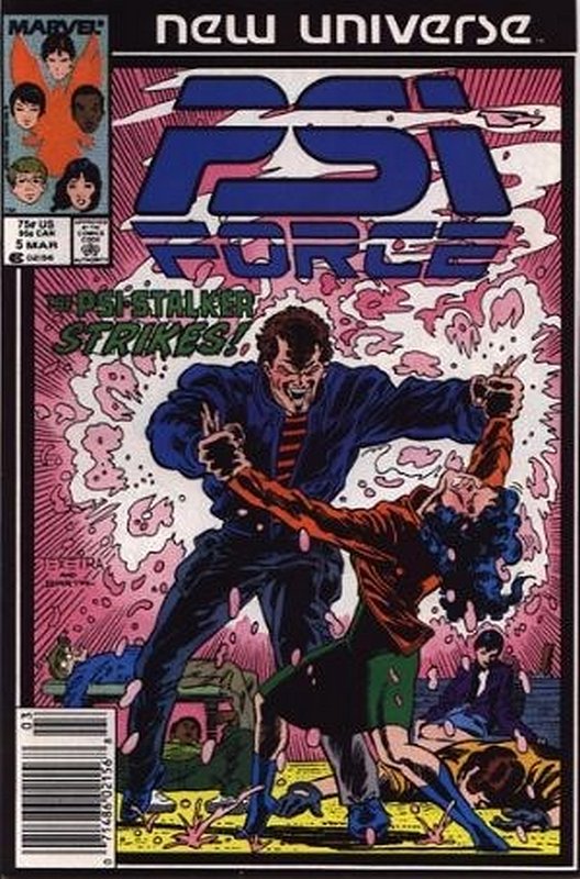 Cover of PSI Force (Vol 1) #5. One of 250,000 Vintage American Comics on sale from Krypton!
