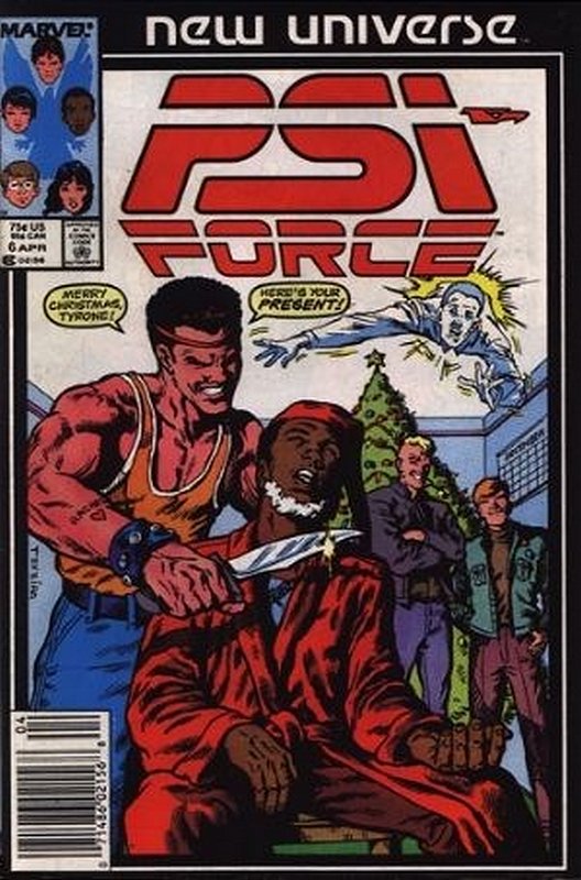 Cover of PSI Force (Vol 1) #6. One of 250,000 Vintage American Comics on sale from Krypton!