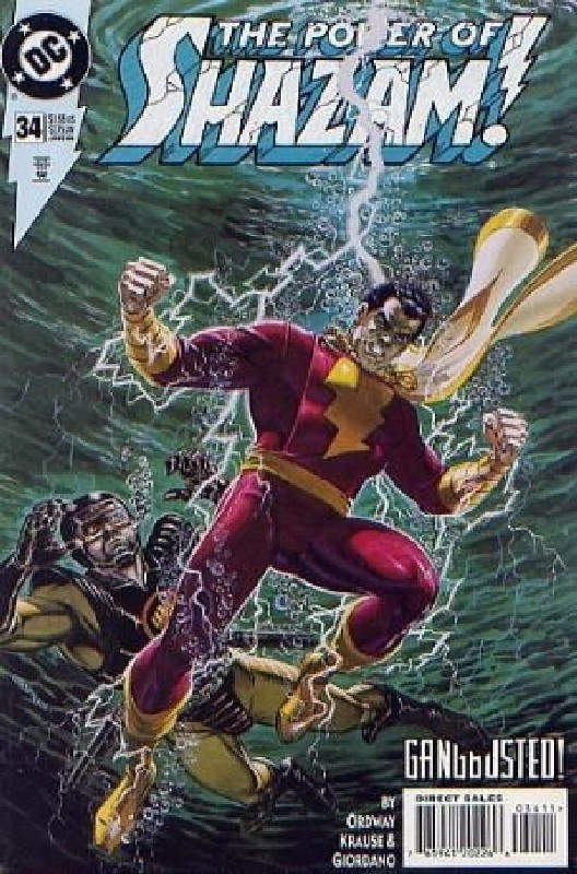 Cover of Power of Shazam (Vol 1) #34. One of 250,000 Vintage American Comics on sale from Krypton!