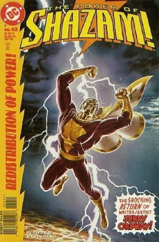 Cover of Power of Shazam (Vol 1) #42. One of 250,000 Vintage American Comics on sale from Krypton!