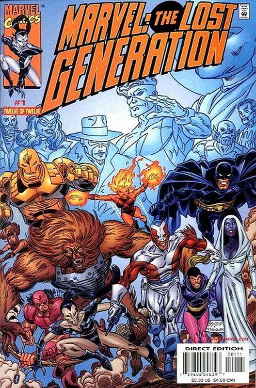 Cover of Marvel: The Lost Generation (2000 Ltd) #1. One of 250,000 Vintage American Comics on sale from Krypton!