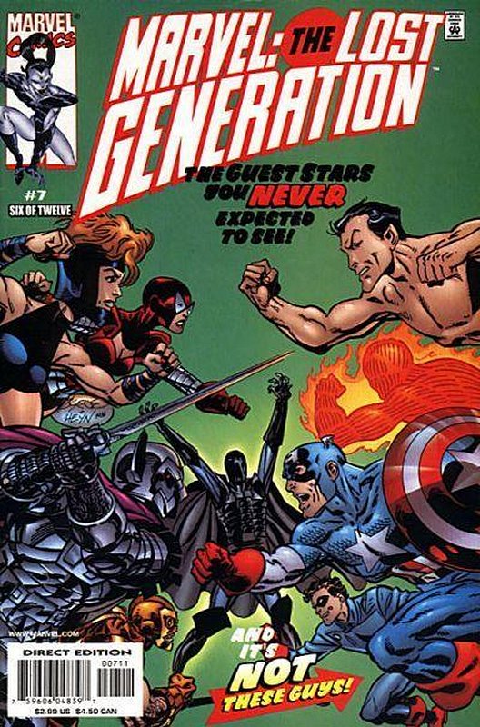 Cover of Marvel: The Lost Generation (2000 Ltd) #7. One of 250,000 Vintage American Comics on sale from Krypton!