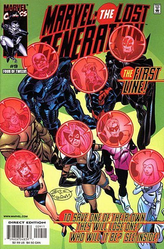 Cover of Marvel: The Lost Generation (2000 Ltd) #9. One of 250,000 Vintage American Comics on sale from Krypton!