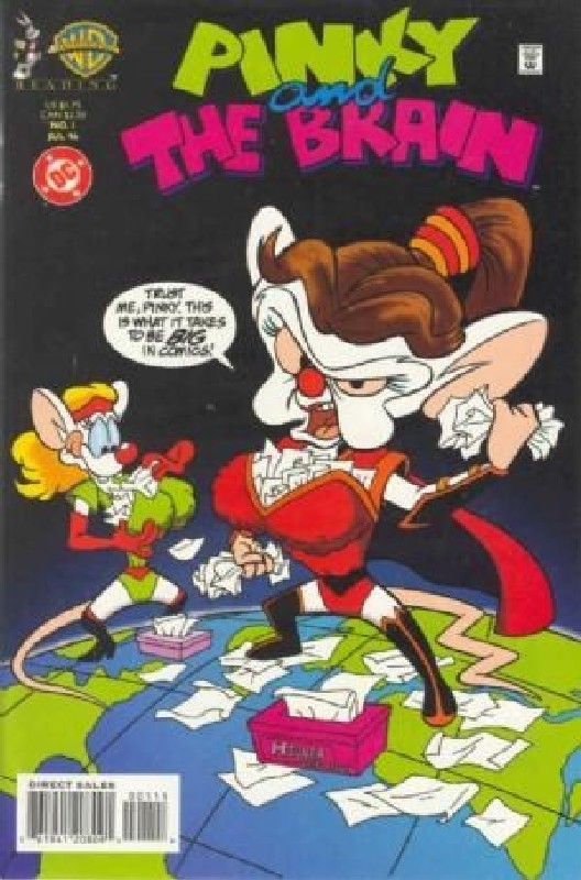 Cover of Pinky & the Brain #1. One of 250,000 Vintage American Comics on sale from Krypton!