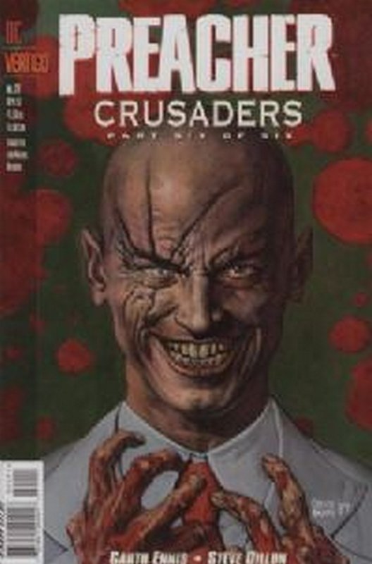Cover of Preacher #24. One of 250,000 Vintage American Comics on sale from Krypton!