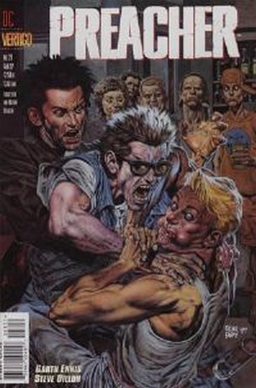 Cover of Preacher #28. One of 250,000 Vintage American Comics on sale from Krypton!
