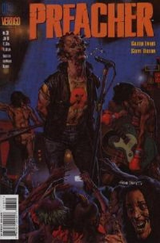 Cover of Preacher #38. One of 250,000 Vintage American Comics on sale from Krypton!