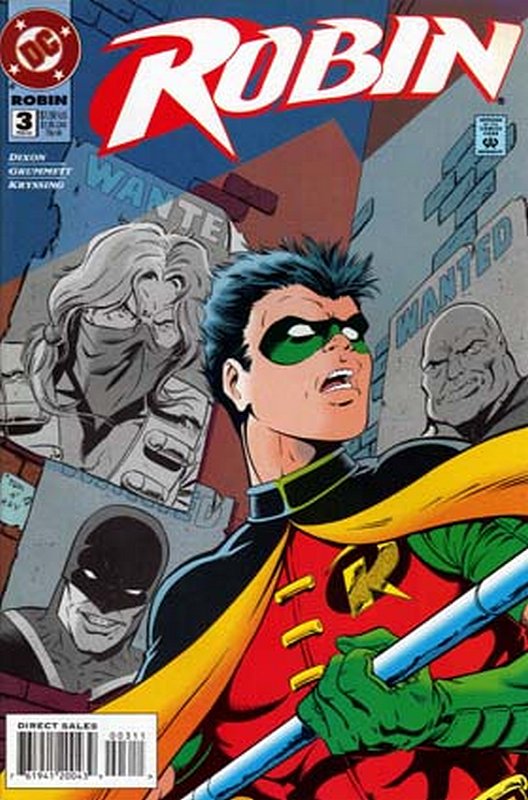 Cover of Robin (Vol 1) #3. One of 250,000 Vintage American Comics on sale from Krypton!