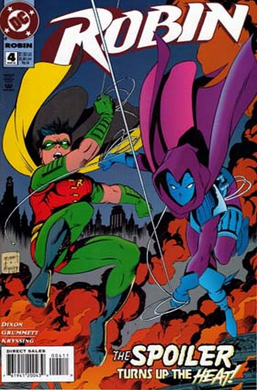 Cover of Robin (Vol 1) #4. One of 250,000 Vintage American Comics on sale from Krypton!