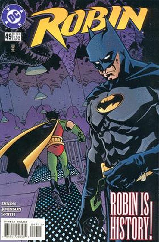 Cover of Robin (Vol 1) #49. One of 250,000 Vintage American Comics on sale from Krypton!