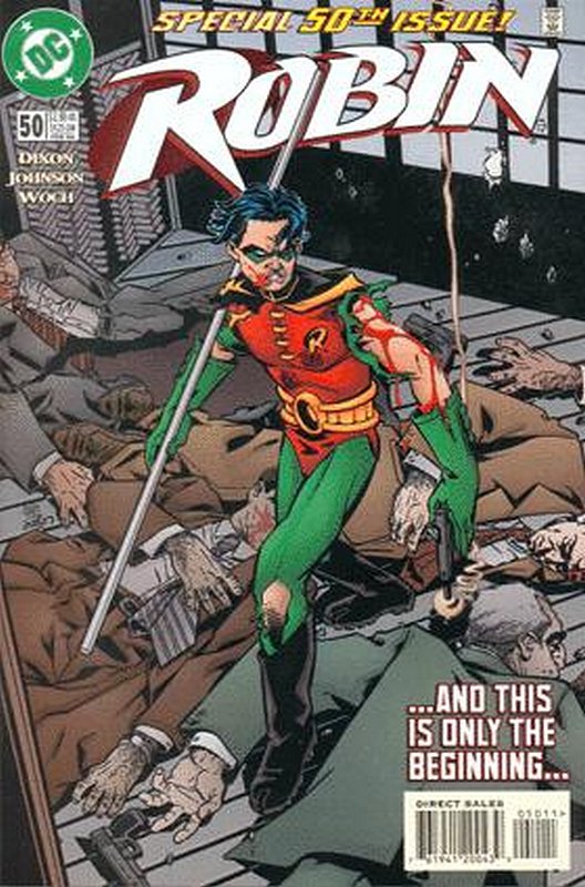 Cover of Robin (Vol 1) #50. One of 250,000 Vintage American Comics on sale from Krypton!